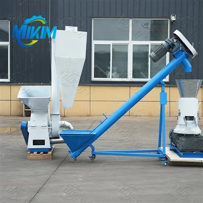 Linie automată de producție a peleților din lemn