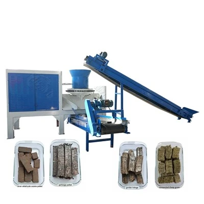 Echipament de bricheting de combustibil bio