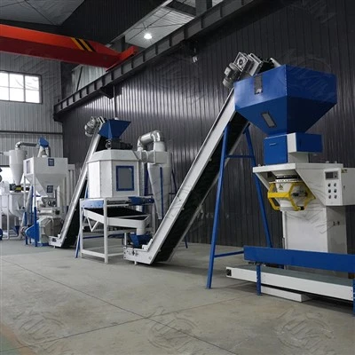 Linia de producție a peletelor de energie biomasei
