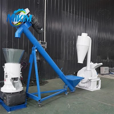 Linie de fabricație a peletelor din lemn de biomasă