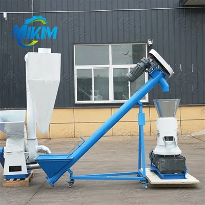Linia de producție a peletelor de biomasă mică de biomasă