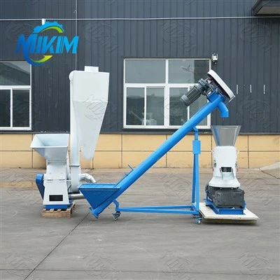 Mică linie completă de fabricație pelete biomasă completă